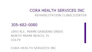 1801832217 Npi Number Cora Health