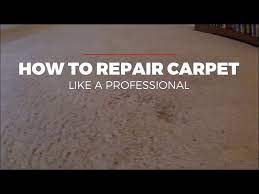 repair carpet how to patch carpet