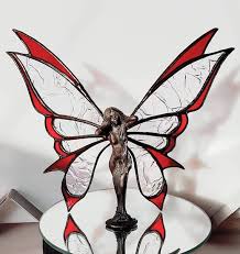 Stained Glass Fairy Angel Wings
