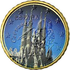 756582 spain 10 euro cent sagrada