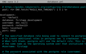 configuring ruby on rails on debian 10