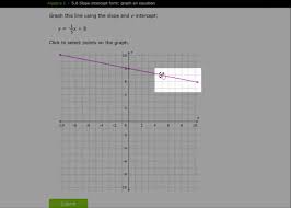 graphing linear equations 8 ee b 6