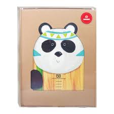 Childrens Growth Chart Panda Indianimals Collection