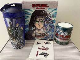 GFUEL Attack on Titan Spinal Fluid Collector's Box + Metal Shaker +  Tub G FUEL | eBay