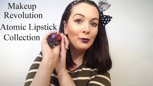 makeup revolution atomic lipsticks