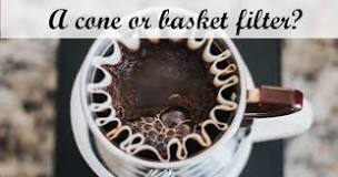 Is cone or flat coffee filter better?