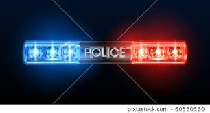 police siren lights beacon flasher