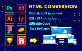 convert figma to html css psd to html