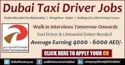 Image result for Taxi Driver Jobs in Dubai Without License 2023