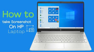 take screenshots on hp laptop windows