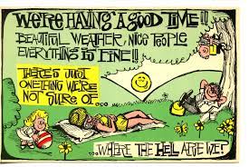 Good Time Fine Vacation-Lost Family-Humor Comic Funny Vintage Greeting  Postcard | eBay