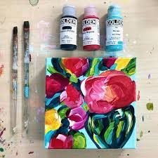 Easy Flower Painting Tutorials For