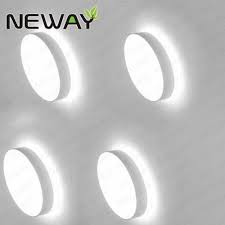 380mm 900mm Small Circle Shape Up Down Led Wall Lamps Modern Design Modern Art Design Big Led Wall Lamp For Hotel Unique Design Aluminum Wireless Led Wall Lamp Modern Aluminum Led Wall Lamp For Hotel Project