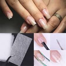 silk fibergl nail extension fiber
