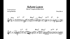 miles davis autumn leaves trumpet