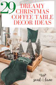29 christmas coffee table décor
