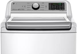Lg 5 0 Cu Ft 8 Cycle Top Load Smart Wi Fi Washer 6motion Technology White