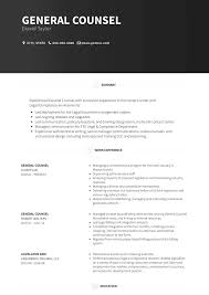Looking for legal intern resume samples? General Counsel Resume Samples And Templates Visualcv