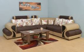 nill wooden oval corner sofa for