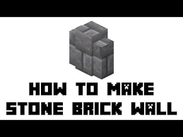 Make Stone Brick Wall