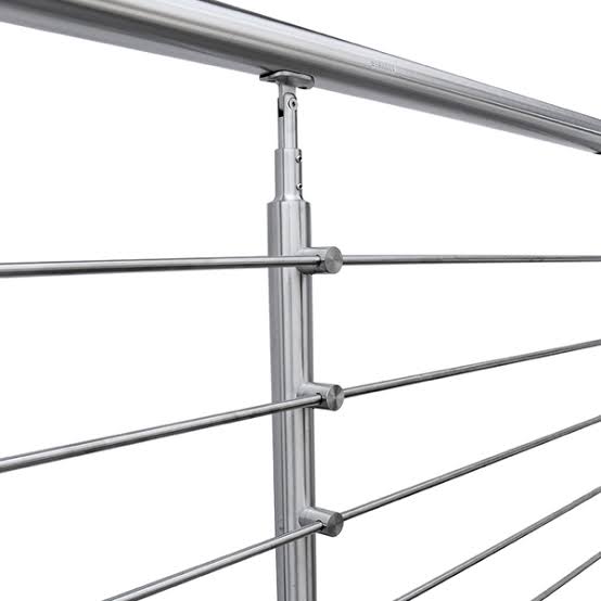 Quality Anti rust stainless steel square and round pipes for all sizes for Railings (Handrail installation) in Lagos Nigeria