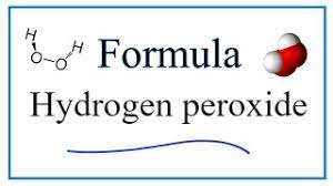 formula for hydrogen peroxide