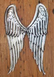 Beautiful Metal Angel Wings Wall Decor