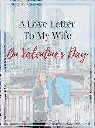 letter to my wife