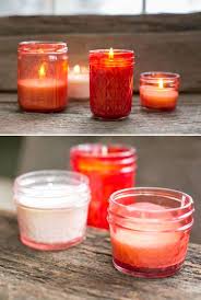 diy pink mason jar candles o nest