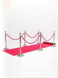 pink carpet walkway silver eph