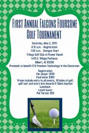Argyle Golf Tournament Invitation Announcement Poster