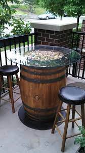wine barrel furniture barrel decor