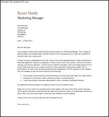Sample Cover Letter For Hotel General Manager Marketing