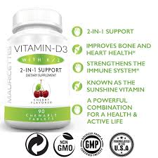 Vitamin d offers immune support as well as protection to the nervous system and the brain. Best Vitamin D3 And K2 Supplement On Sale Today Mauricettes