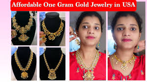 affordable one gram gold jewelry in usa
