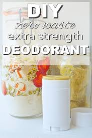 how to make deodorant diy recipe
