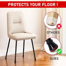 24 pcs chair leg floor protector chair