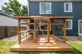 how to build a diy catio for cats