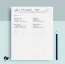 alexander hamilton google docs resume