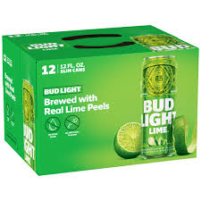 Bud Light Lime Beer 12 Pack 12 Fl Oz Cans Walmart Com