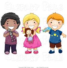 Image result for free clipart kids playing