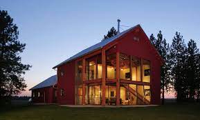 This is pure pastoral bliss. Pole Barn Homes 101 How To Build Diy Or With Contractor