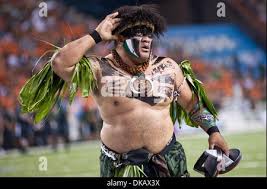 Sept. 24, 2011 - Honolulu, Hawaii, U.S - The Hawaii Warrior urges the crowd  to make more noise. The Hawaii Warriors defeated the UC Davis Aggies 56-14,  the game was played at