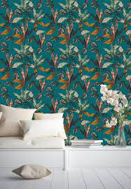 Forest Pattern Removable Wallpaper L