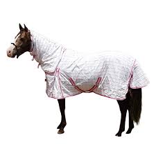 pink cotton combo ripstop horse rug