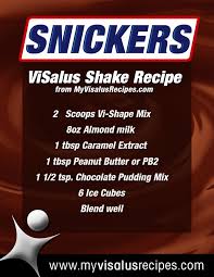 snickers visalus shake