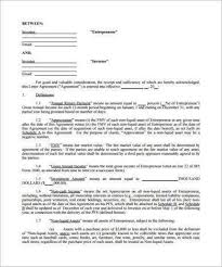 Free 14 Investor Contract Template Pdf