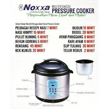 Savesave isi kandungan 77 resepi istimewa pressure cooker. Noxxa Pressure Cooker Multifunction New Model 2019 Amway Warranty 1year Shopee Malaysia