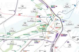 boston historic t track map