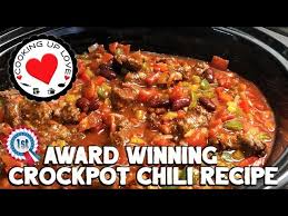 crockpot chili recipe award winning